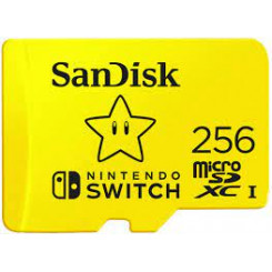 SanDisk Nintendo Switch - Flash memory card - 256 GB - Video Class V30 / UHS-I U3 - microSDXC UHS-I - for Nintendo Switch